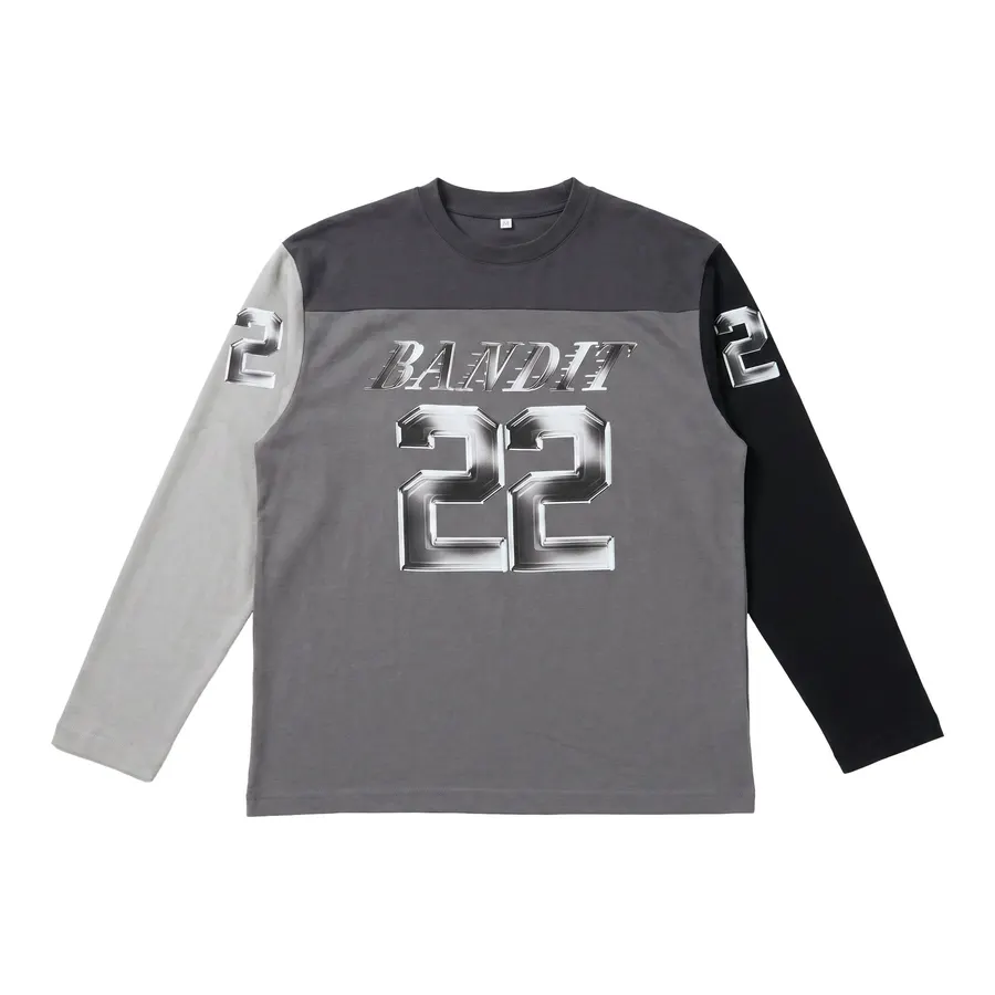 BLACK/GREY | LS JERSEY — Bandit Europe