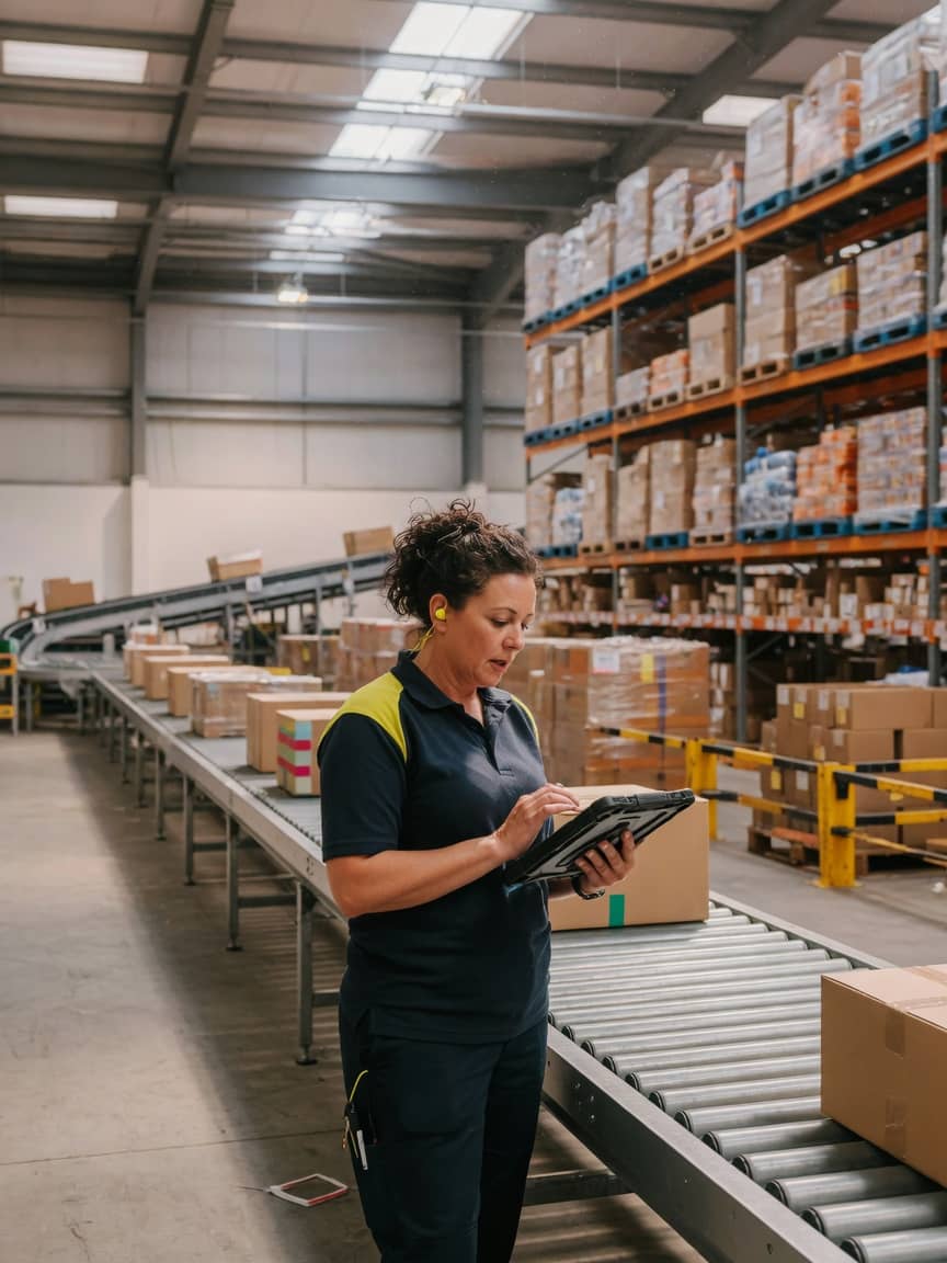Manufacturing & Logistics business in Manchester using AI — manufacturing & logistics AI development by Debut Web Consultants