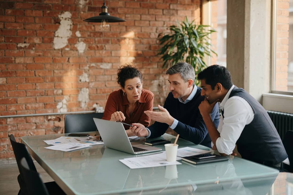 Professional Services business in Manchester using AI — professional services AI development by Debut Web Consultants